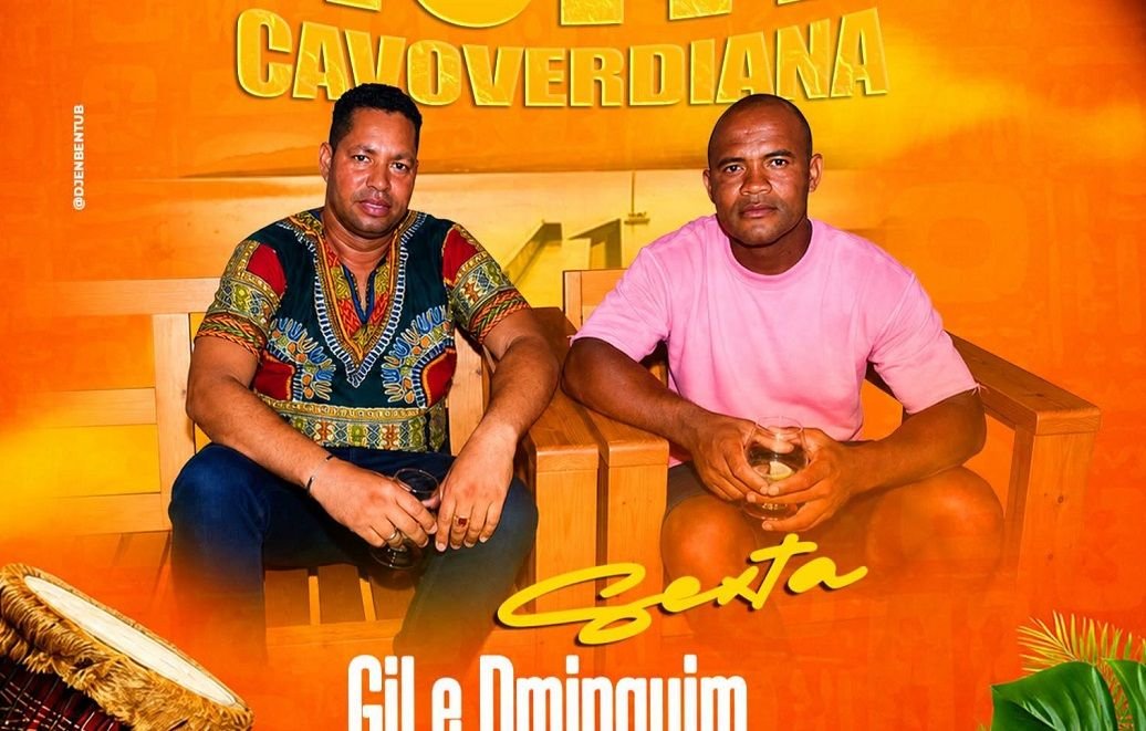Gil e Dminguin, no Restaurante Carvoeiros     