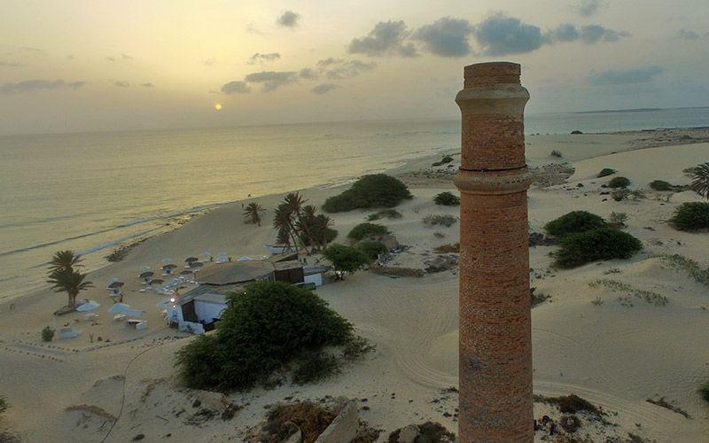 praia de Chaves, na ilha da Boa Vista