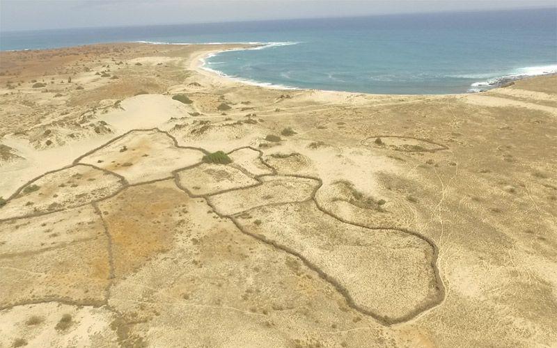 Dunas de Morrinho, na ilha do Maio